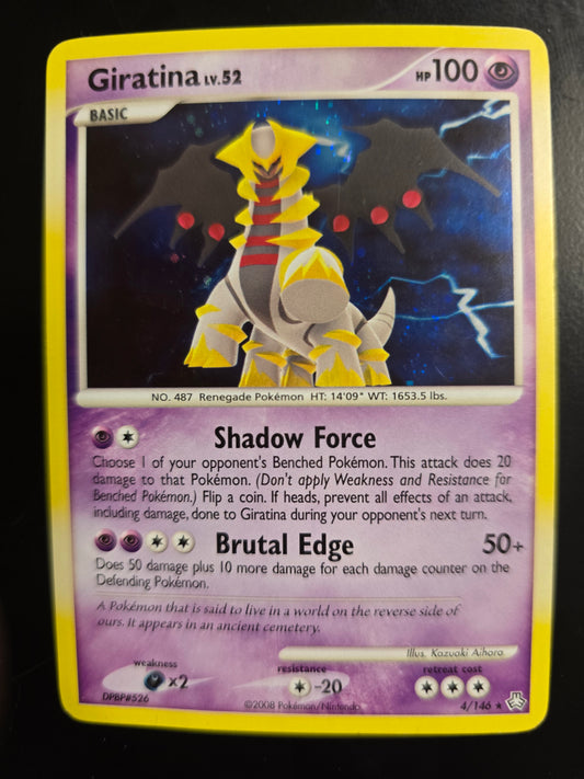 Giratina Lv. 52 4/146 Legends Awakened Holofoil NM