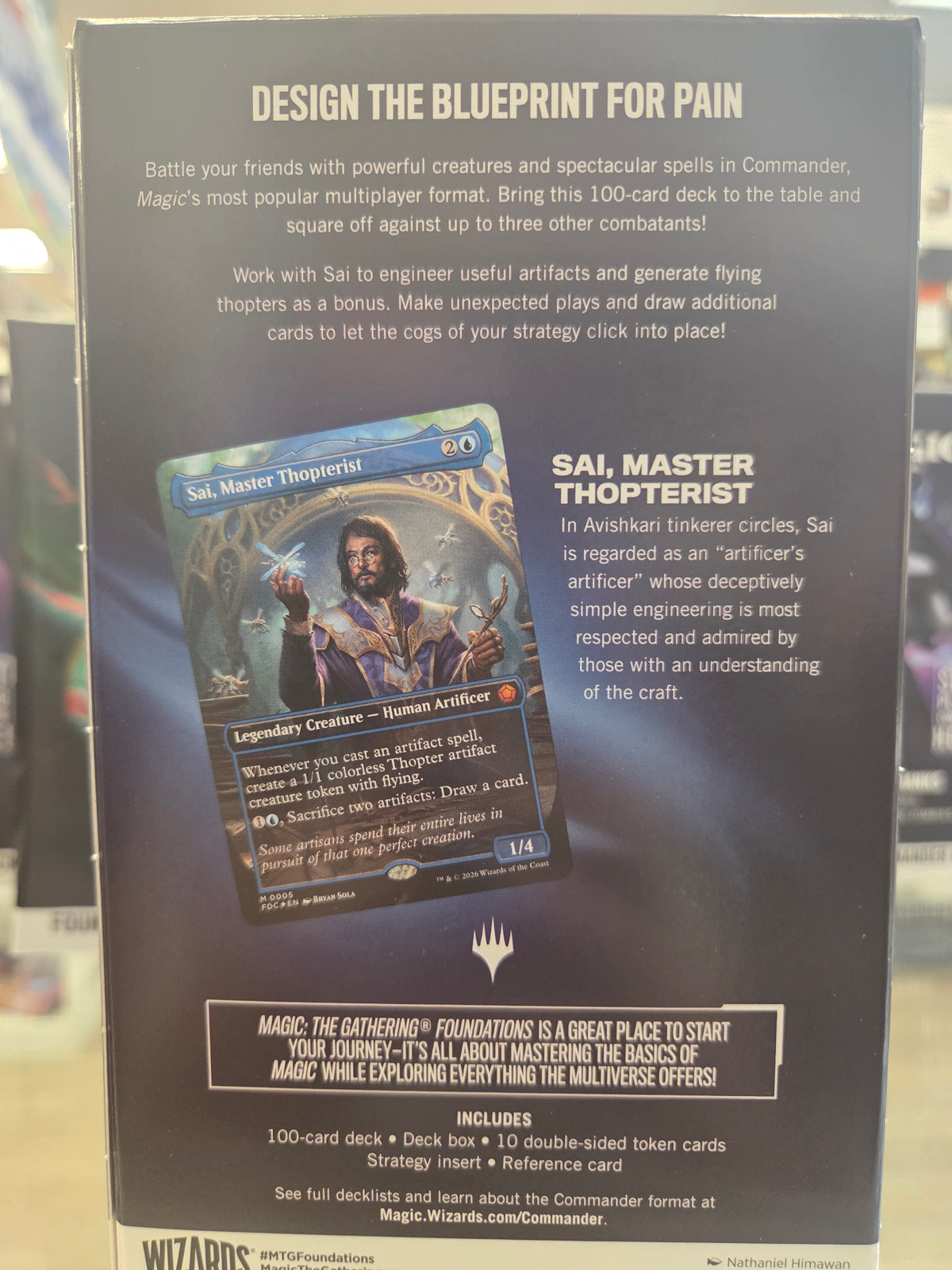 Magic the Gathering Foundations Commander Deck: Keen Engineering