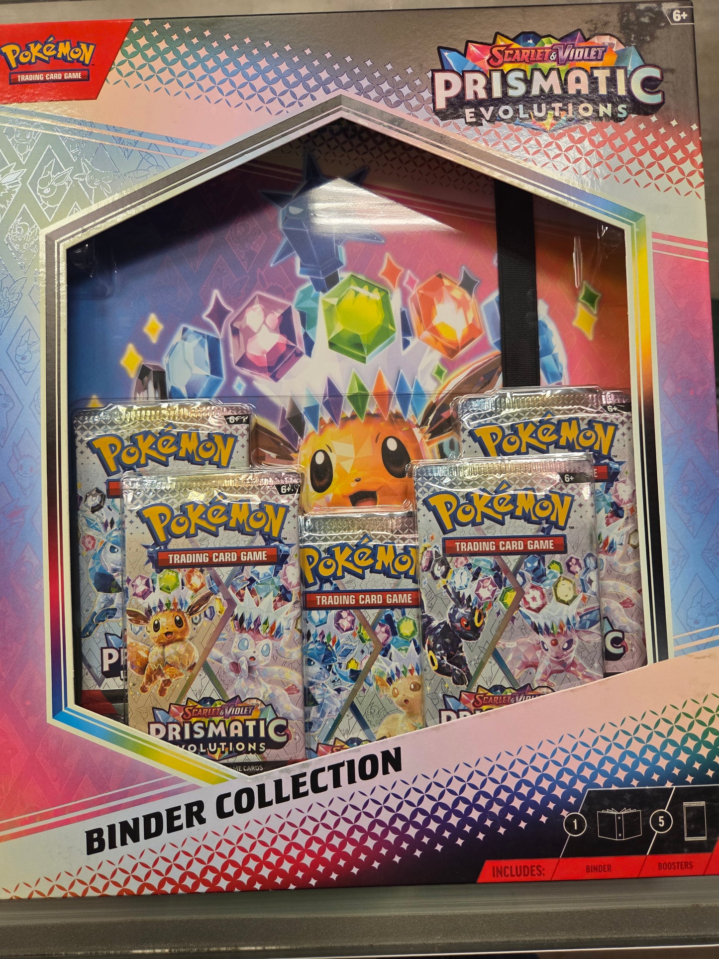Prismatic Evolution Binder Collection