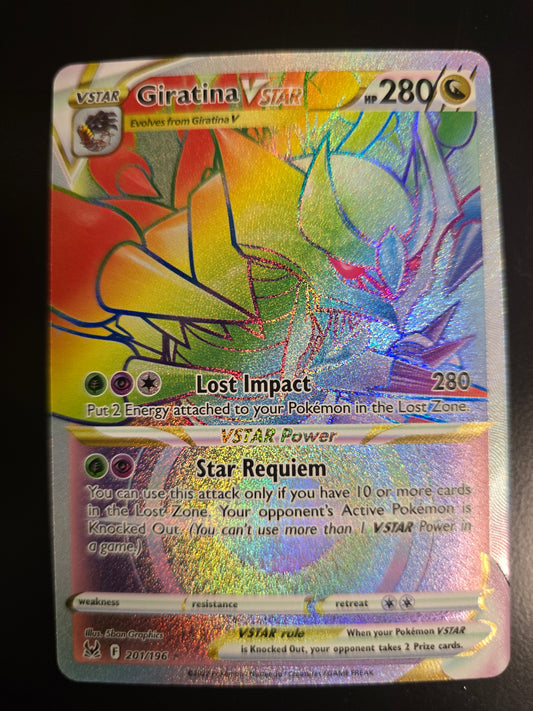 Giratina VSTAR (Secret) 201/196 Holofoil NM
