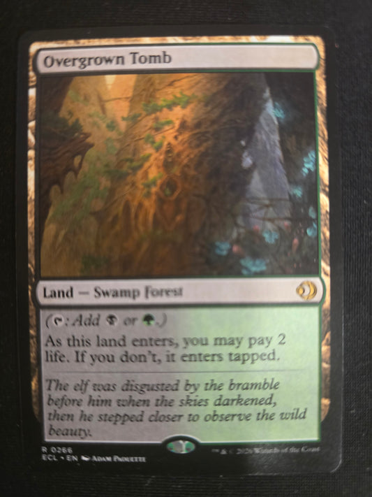 Overgrown Tomb R 0266 Lorwyn Eclipsed Normal NM