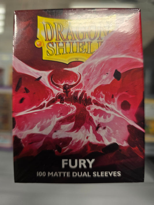Dragon Shield Matte Dual Sleeves 100pcs Fury
