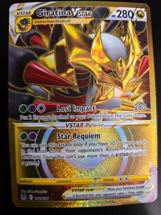 Giratina VSTAR 212/196 Lost Origin Holofoil NM