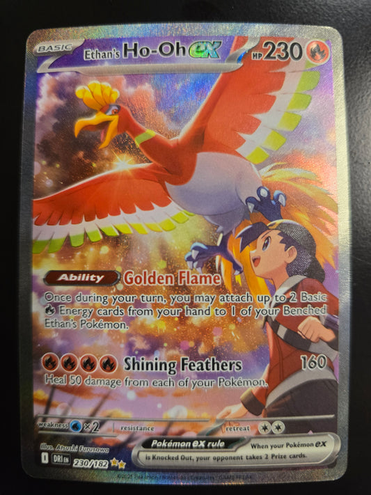 Ethan's Ho-Oh Ex 230/182 Destined Rivals Holofoil NM