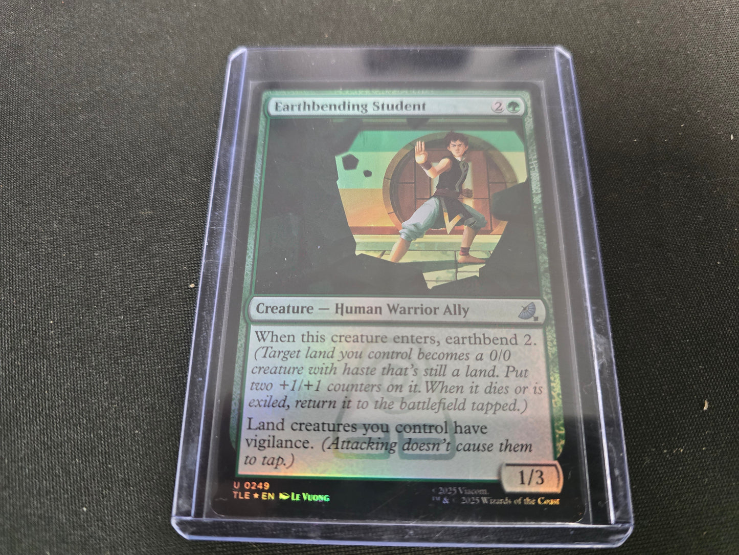 Earthbending Student U 0249 Avatar: TLA: Eternal-Legal Foil NM