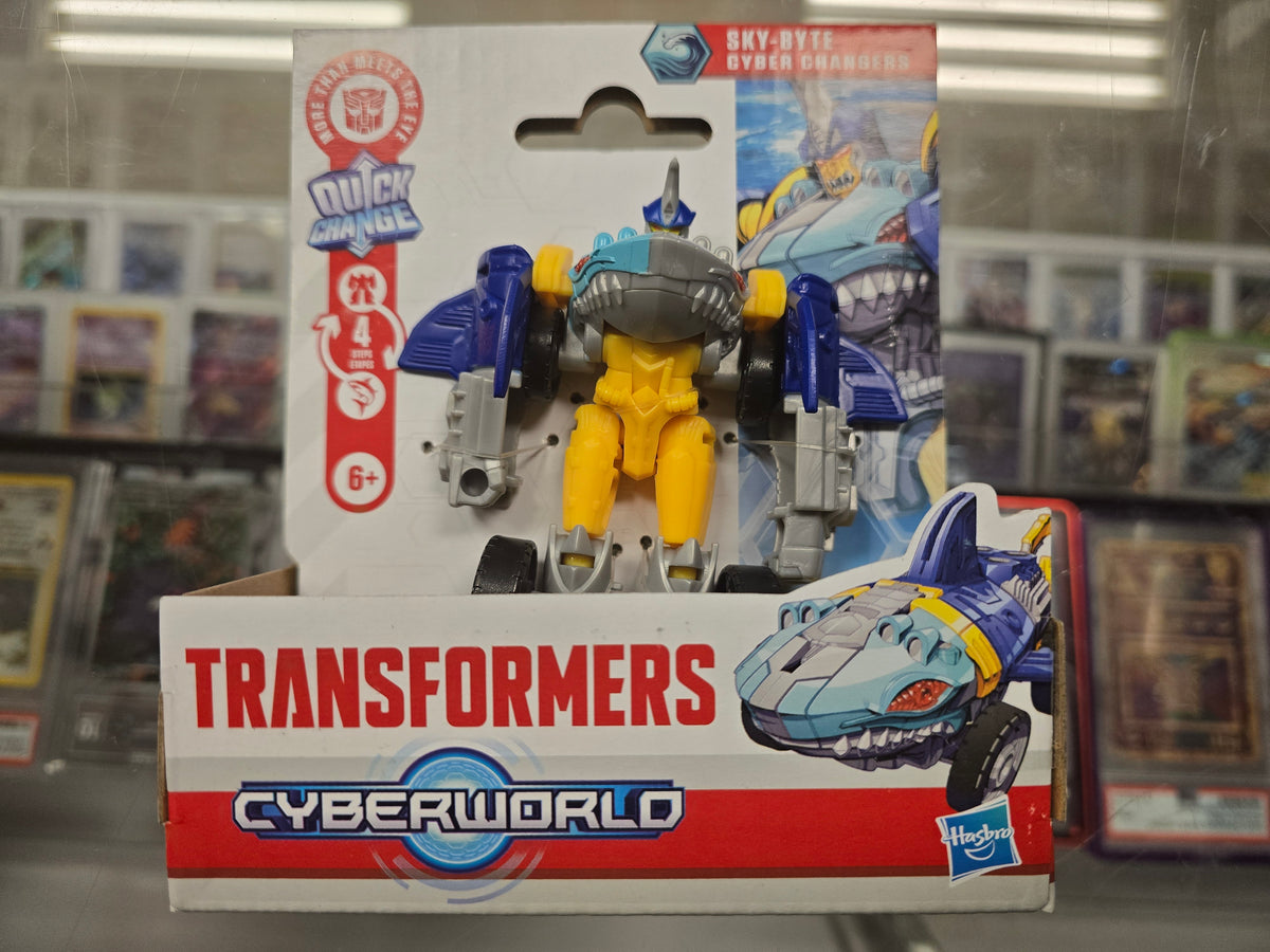 Transformers Cyber Changers Sky-Byte