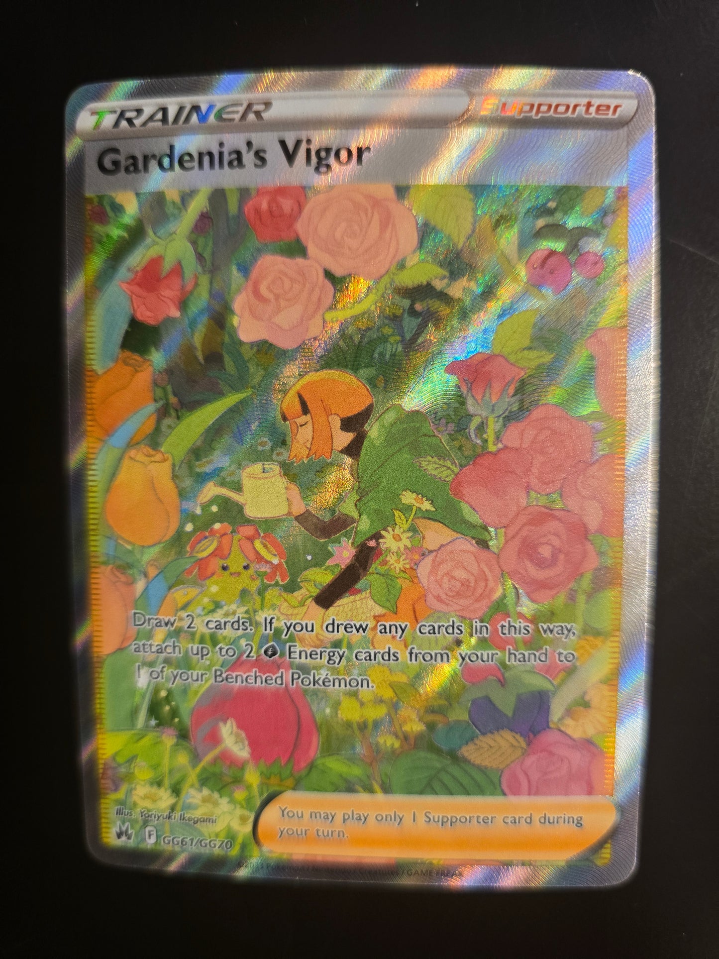 Gardenia's Vigor GG61/GG70 CZ: Galarian Gallery Holofoil NM