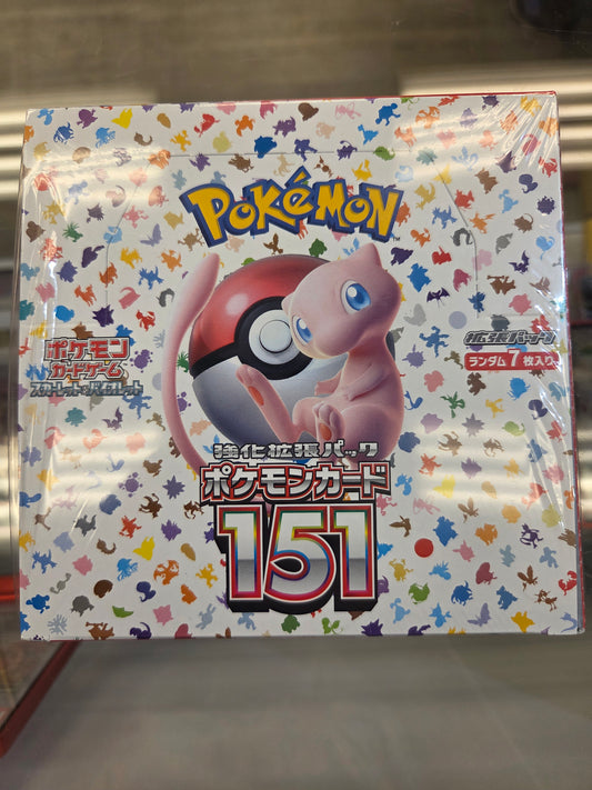 Pokemon 151 JP booster box