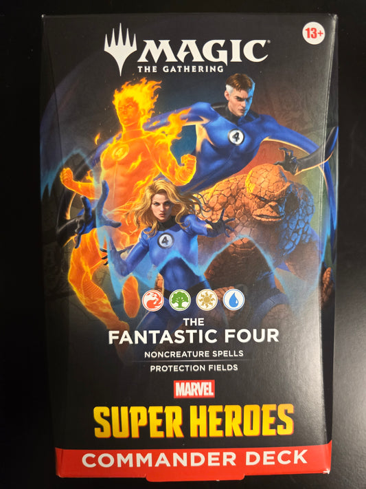 MTG Marvel Super Heroes The Fantastic Four Commander Deck