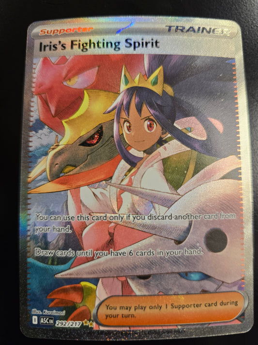 Iris's Fighting Spirit 292/217 Ascended Heroes Holofoil NM