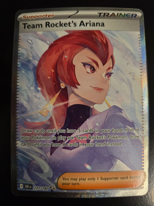Team Rocket's Ariana 237/182 Destined Rivals Holofoil NM