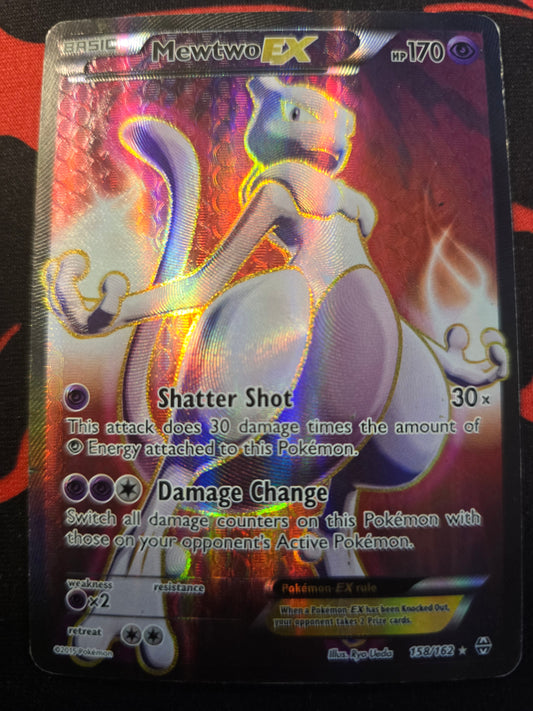 Mewtwo Ex 158/162 Full Art Holofoil HP