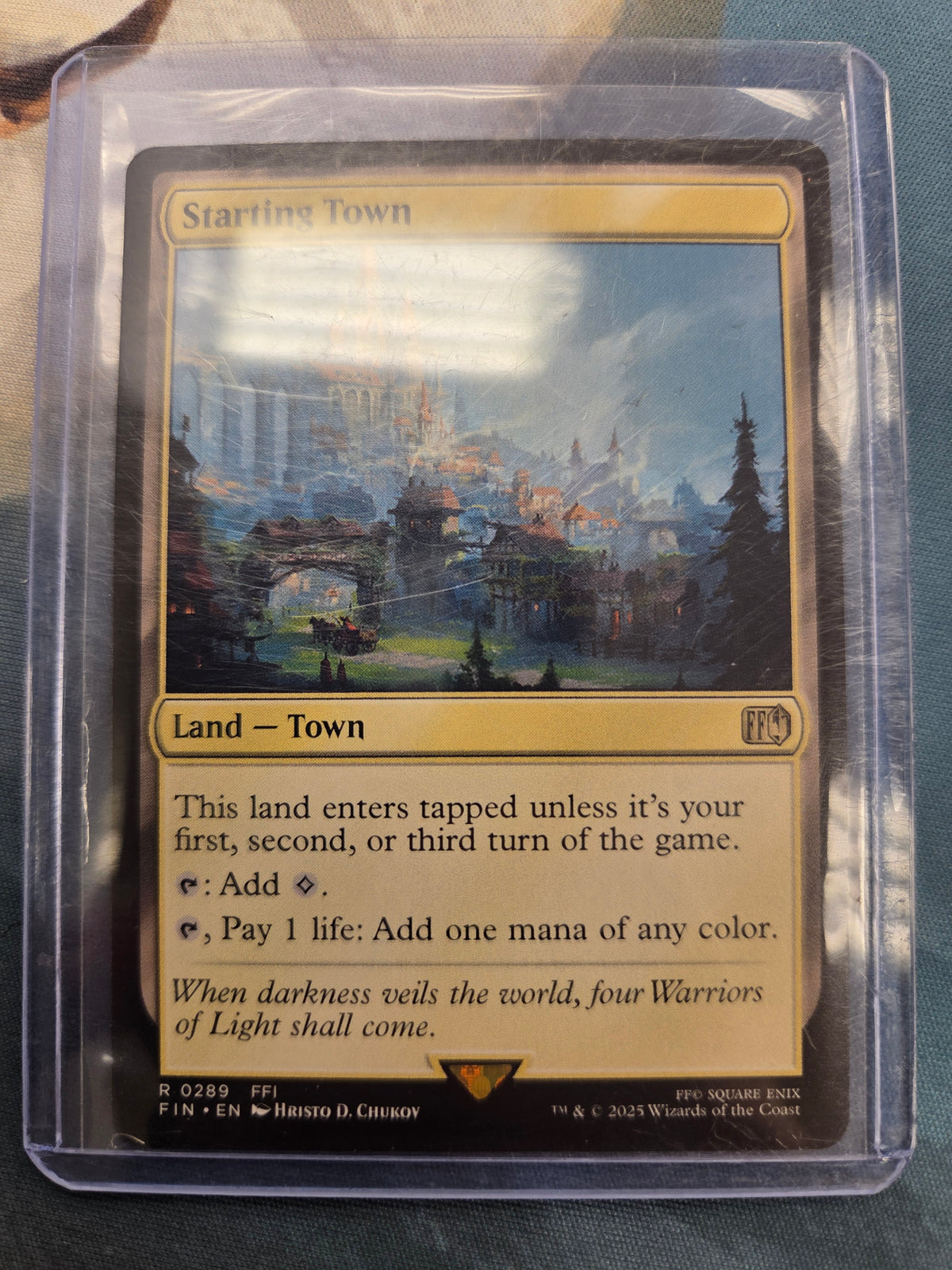 Starting Town Final Fantasy