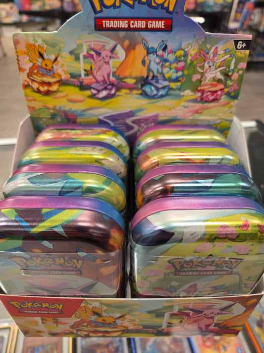 Pokemon TCG Prismatic Evol Mini Tin (single tin)