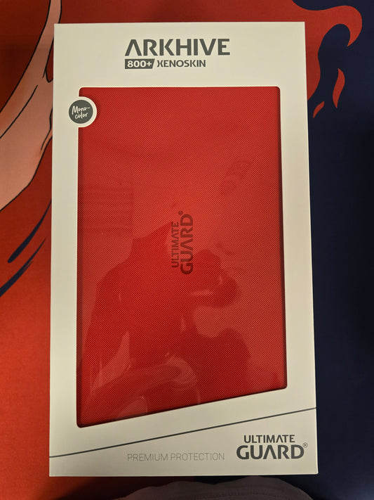 Arkhive 800+ Xenoskin Premium Protection Ultimate Guard Monocolor Red