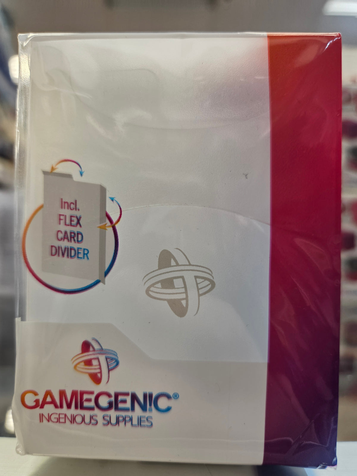 GameGenic Flex 100+ Deck Box (Clear)