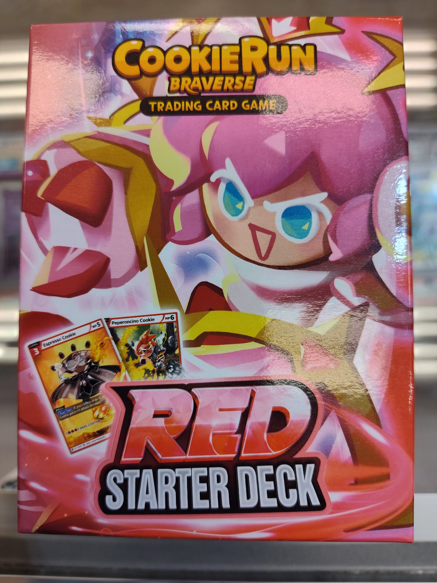 Cookie Run Braverse Starter Deck. Red