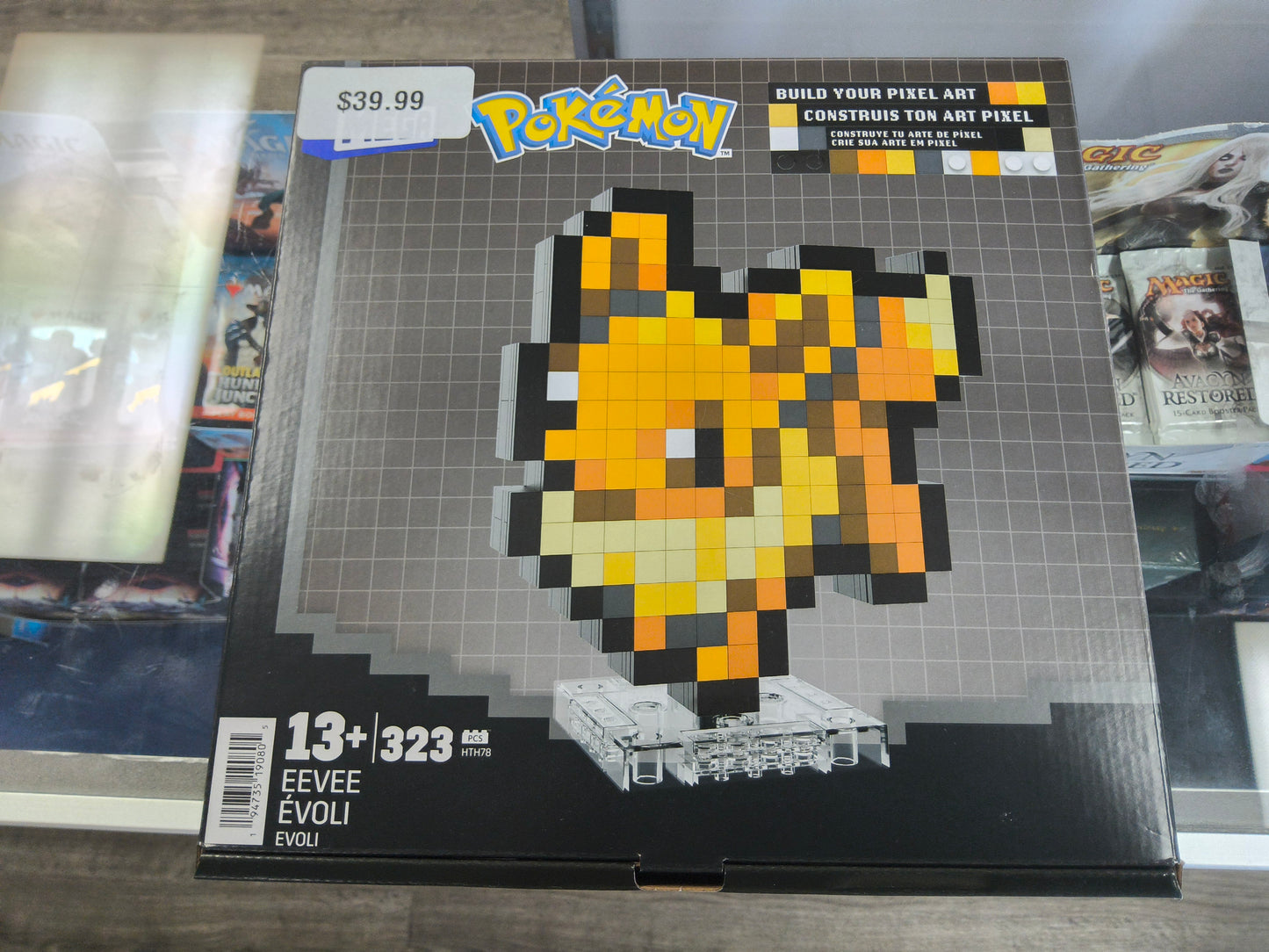 Mega Blocks Pokemon Eevee Pixel Art