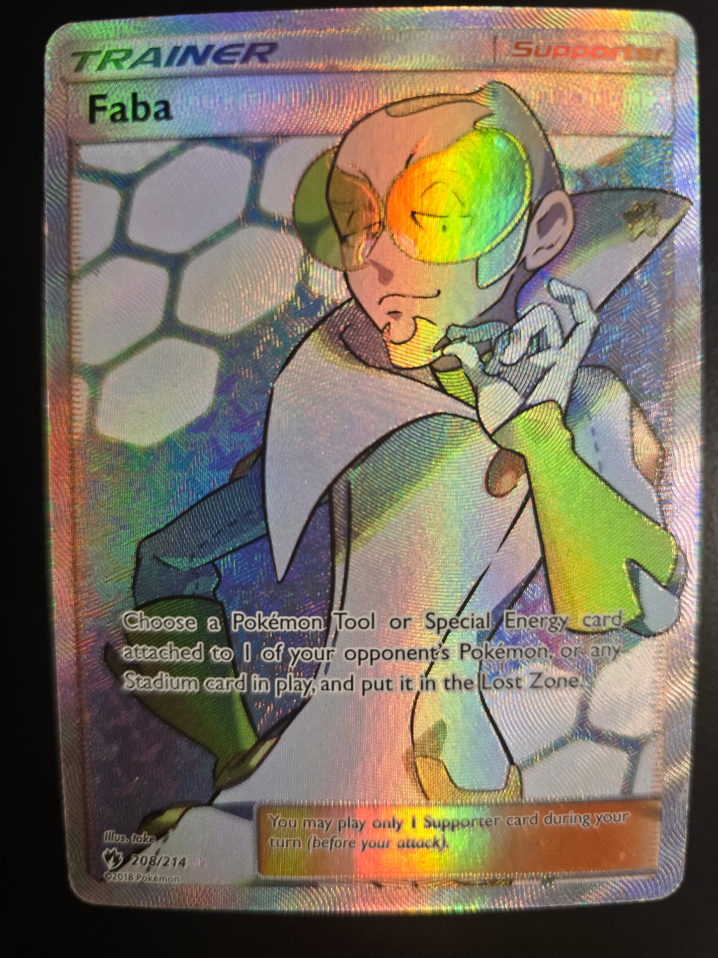 Baba (Full Art) 208/214 Lost Thunder Holofoil LP