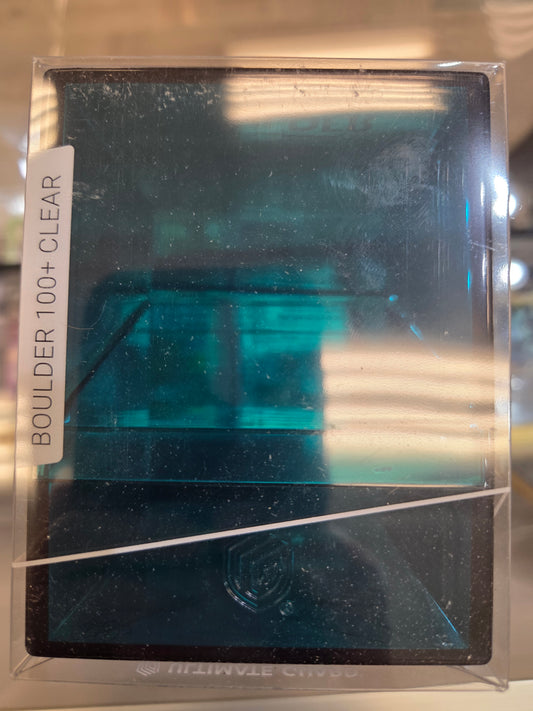 Ultimate Guard 100+ Deck Box (Clear Malechite)