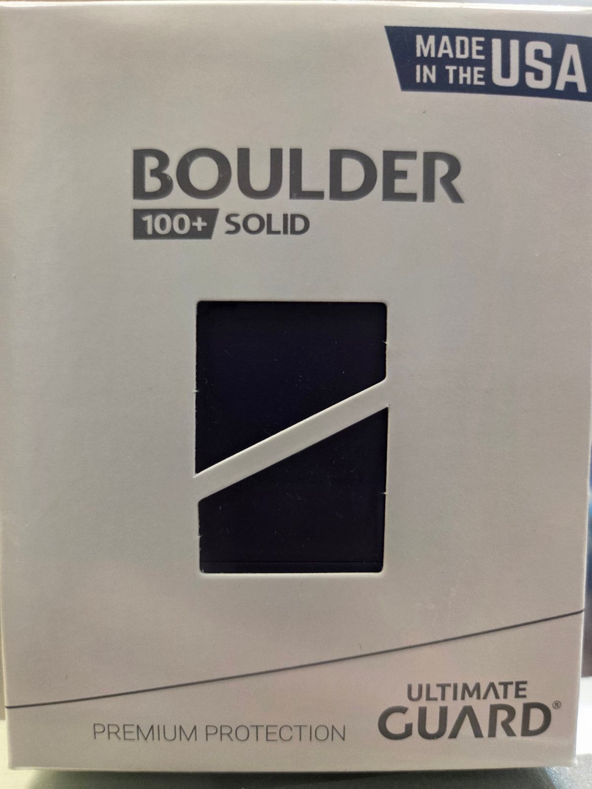 Ultimate Guard Boulder 100+ Solid Deck Box (Purple)