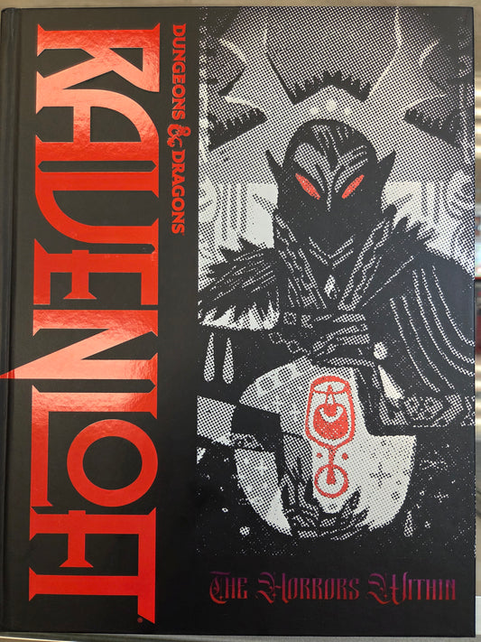 DND Ravenloft The Horrors Within Alternate Cover Gamplay Expansion Book