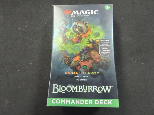 MTG Bloomburrow Animated Army Commander Deck