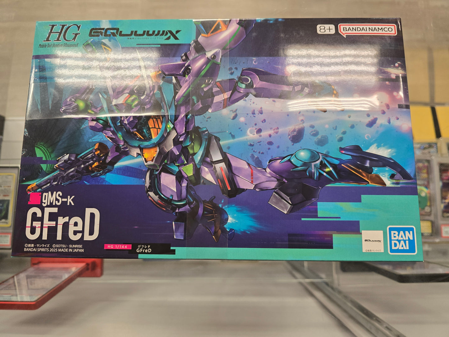 HG 1/144 GQuuuuuux gMS-K GFred Gunpla