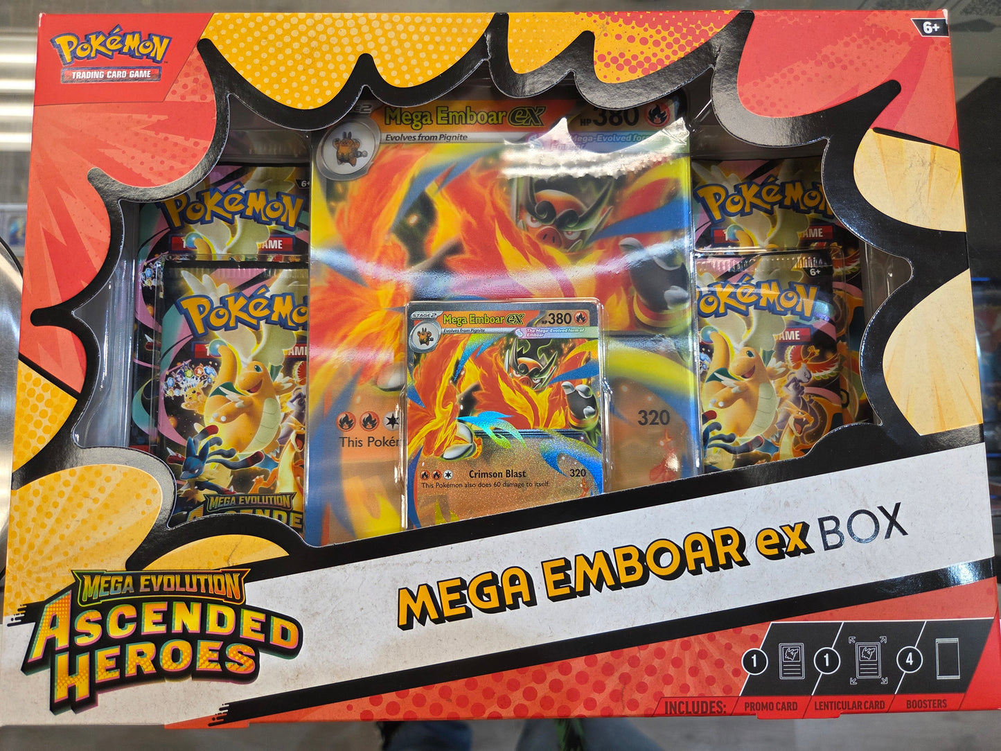 Ascended Heroes Mega Emboar Box