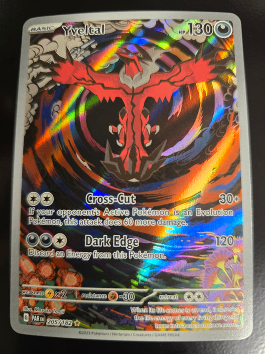 Yveltal 205/182 Paradox Rift Holofoil NM