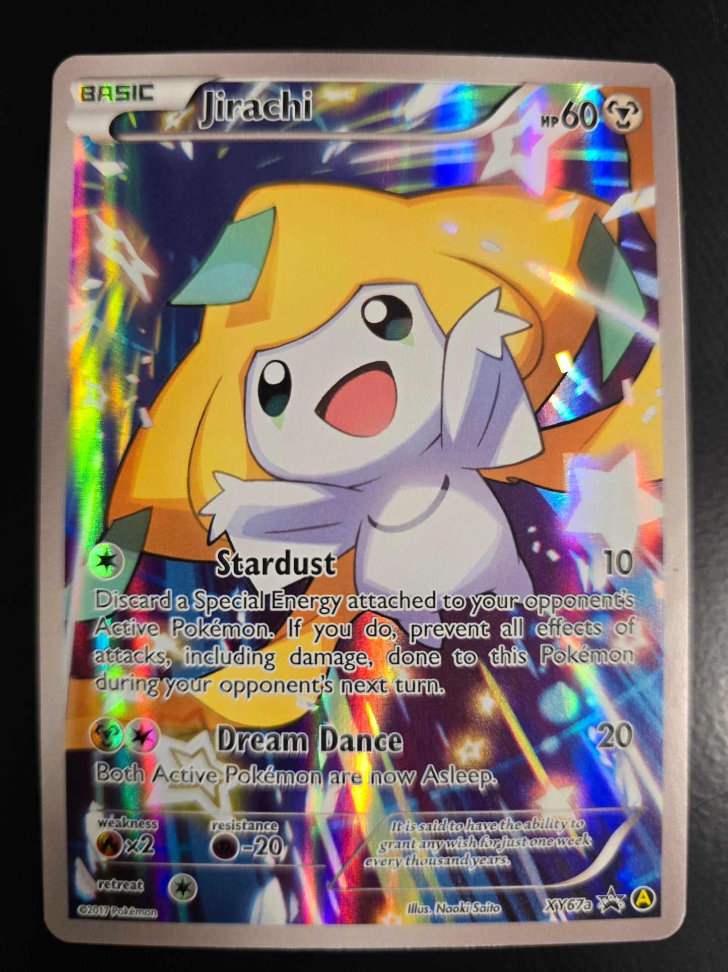 Jirachi XY67a Alternate Art Promos Holofoil NM