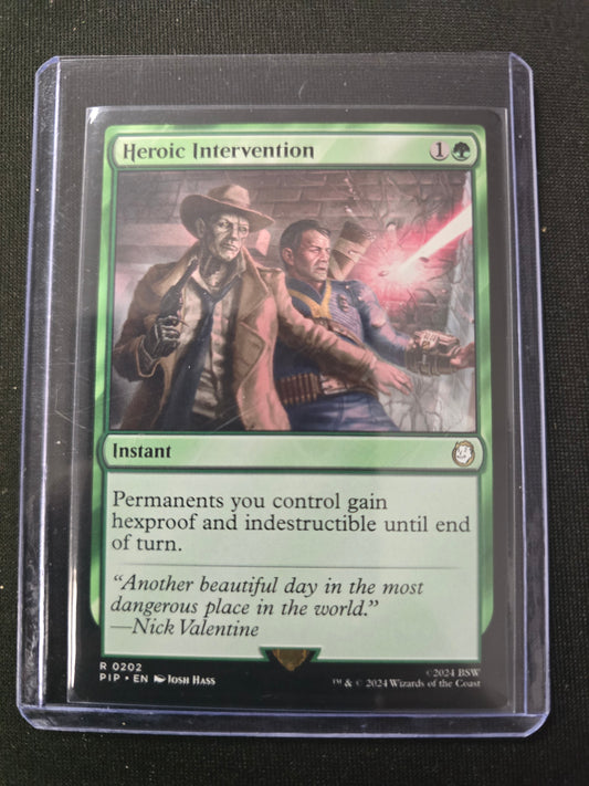 Heroic Intervention R 0202 Universes Beyond: Fallout Normal NM