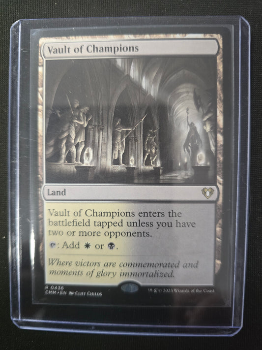 Vault Of Champions R 0436 Commander Masters Normal NM