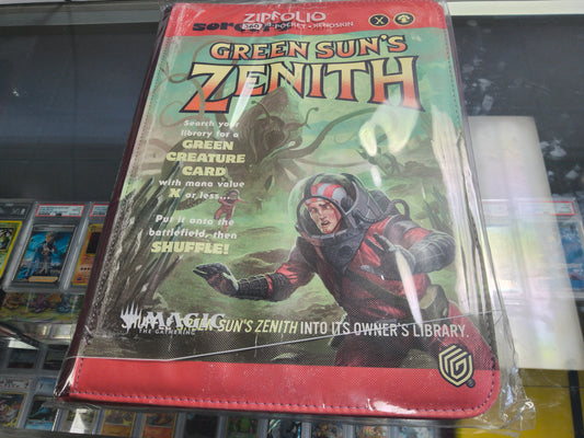 MTG Zipfolio 360 18-Pocket Green Sun's Zenith