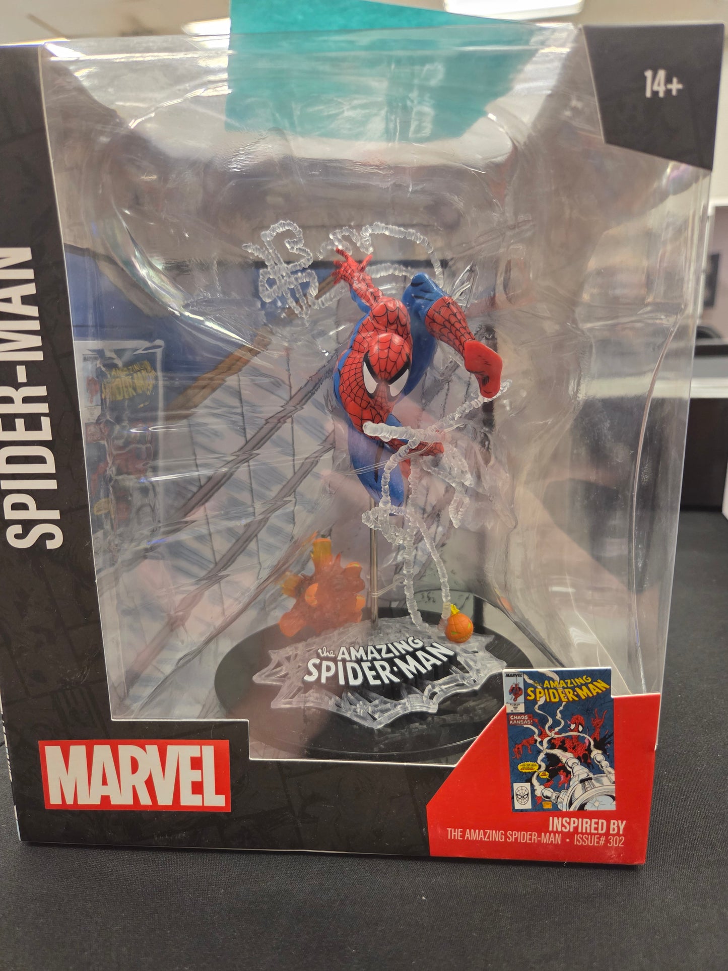 Marvel Spider Man comic inspired figure