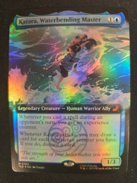 Katara, Waterbending Master M 0180 Avatar: TLA: Eternal-Legal Extended Art Foil NM