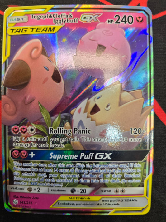 Togepi & Cleffa & Igglybuff 143/236 Holofoil NM