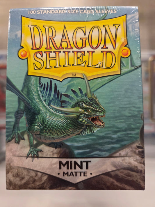 Dragon Shield 100 Card Sleeves. Color Mint