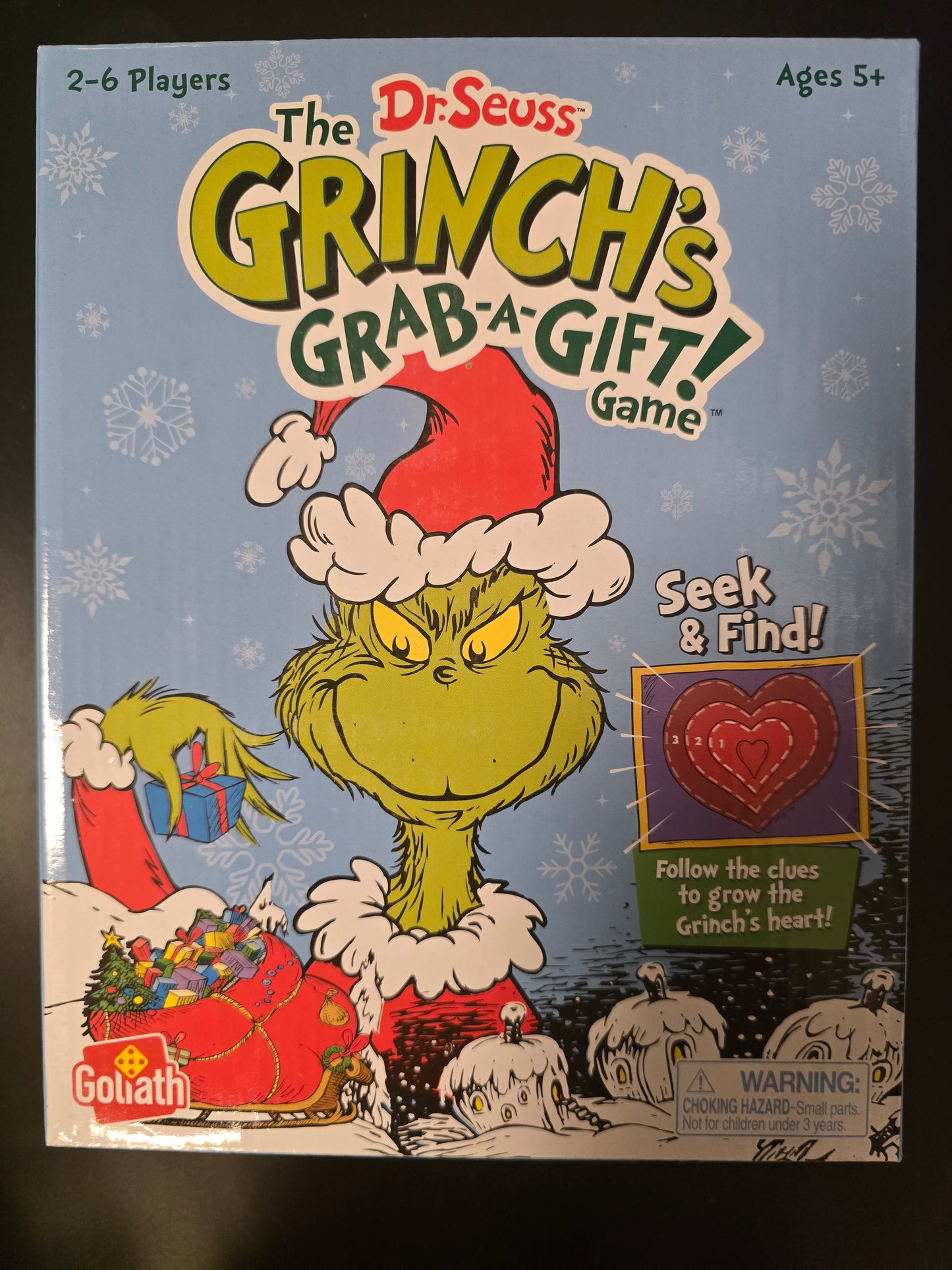 Dr. Seuss The Grinch's Grab-A-Gift! Game