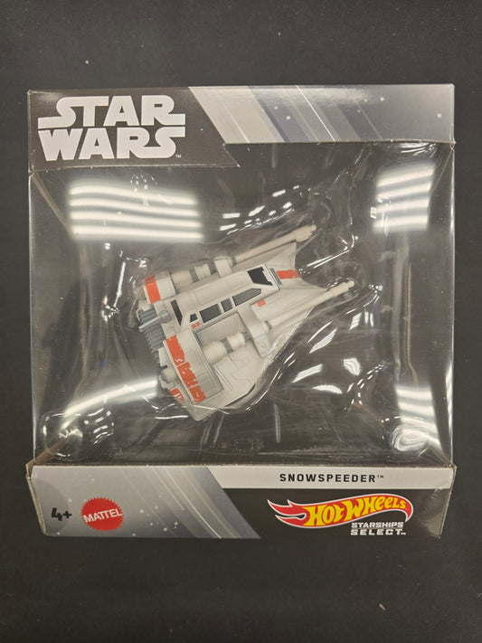 Star Wars Hotwheels Starships Select Snowspeeder