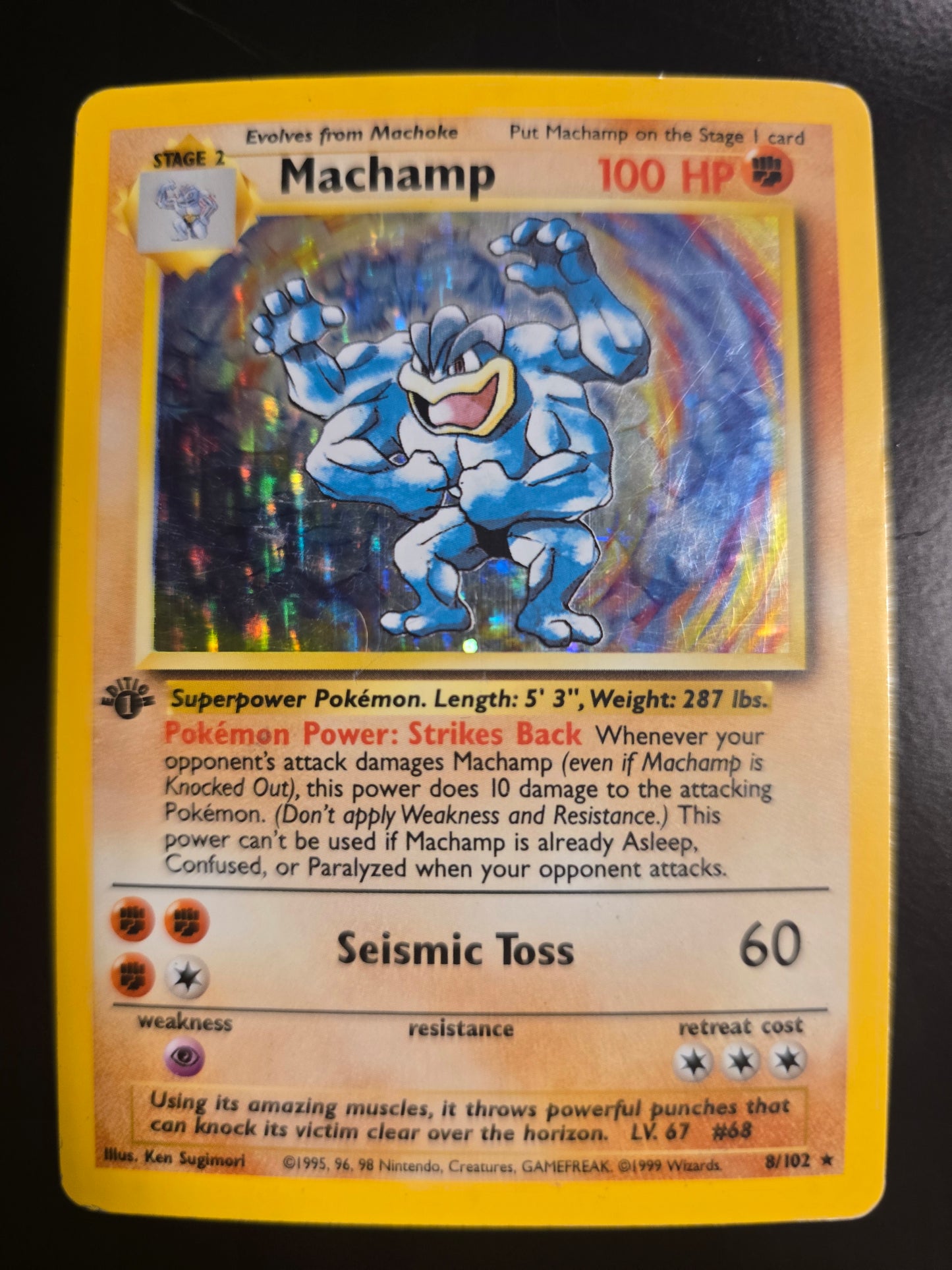 Machamp 8/102 Deck Exclusives Holofoil MP