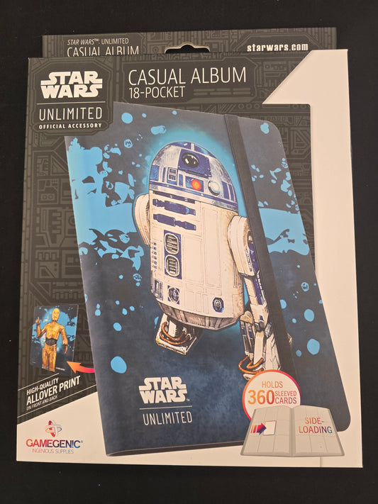 Star Wars R2D2 Casual Album 18-Pocket 360