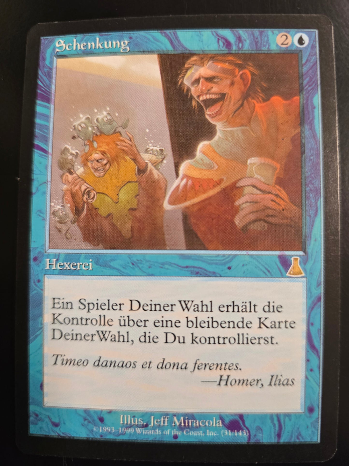 Donate (German) 31/143 Urza's Destiny Normal NM