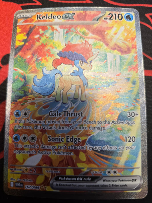 Keldeo Ex 167/086 Holofoil NM