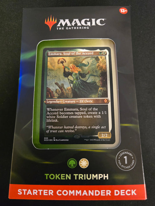MTG Token Triumph Starter Commander Deck